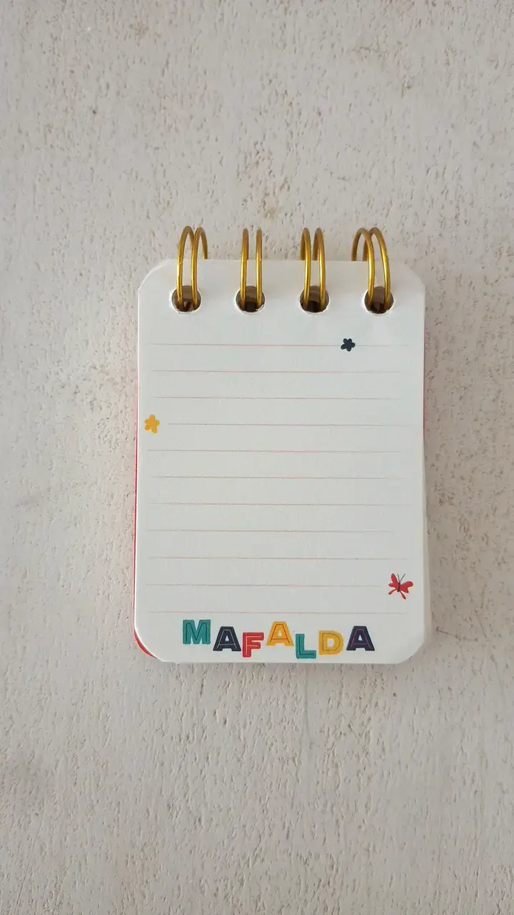 Mini block de notas Mafalda con espiral - 3