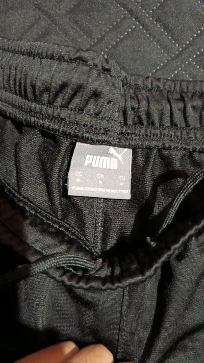 Pantalones deportivos negros Puma para hombre - miniatura 2