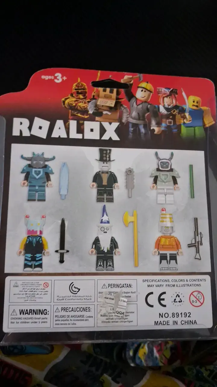 Set de figuras de lego roblox - 3