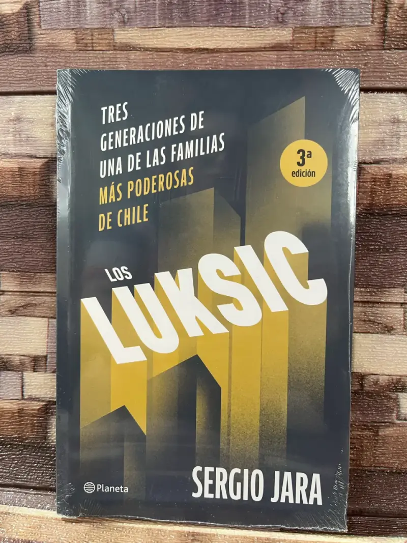 Libro 'Los Luksic' de Sergio Jara, 3ª edición