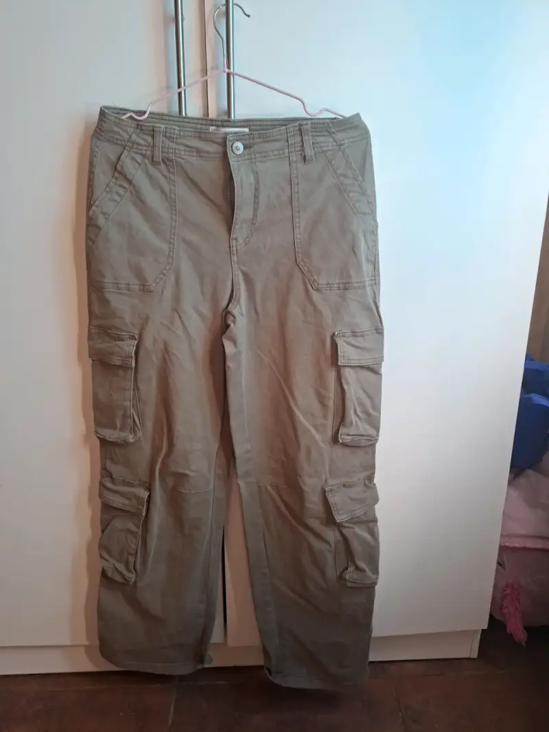 Pantalones cargo mujer - 1