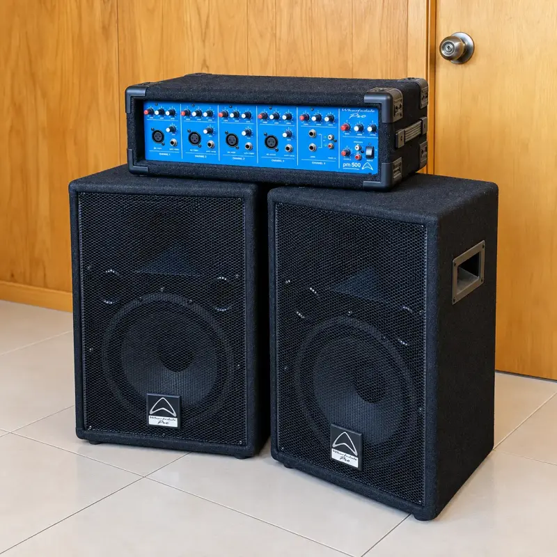 Sistema Wharfedale Pro PM500 + 2 Parlantes - 1