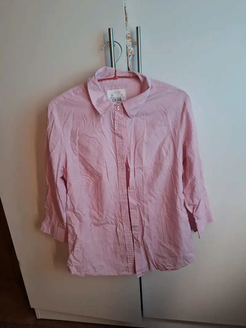 Camisa rosada de mujer Izod