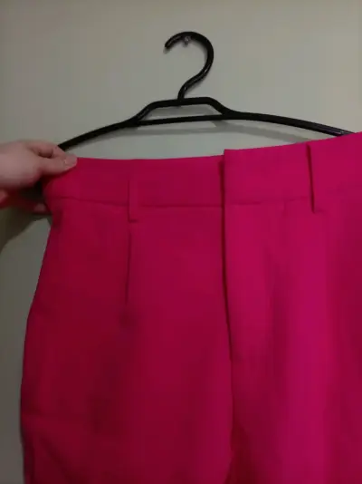 Pantalones fucsia para mujer elegantes - miniatura 1