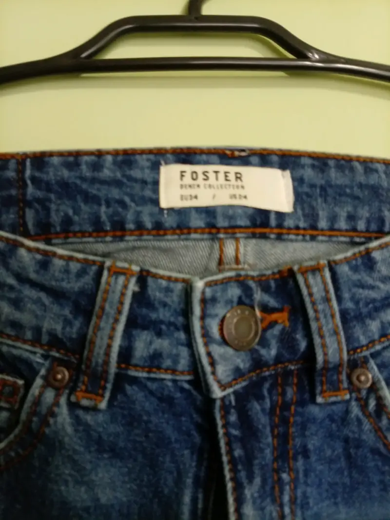 Jeans Foster Denim Azul Talla 34 - 1