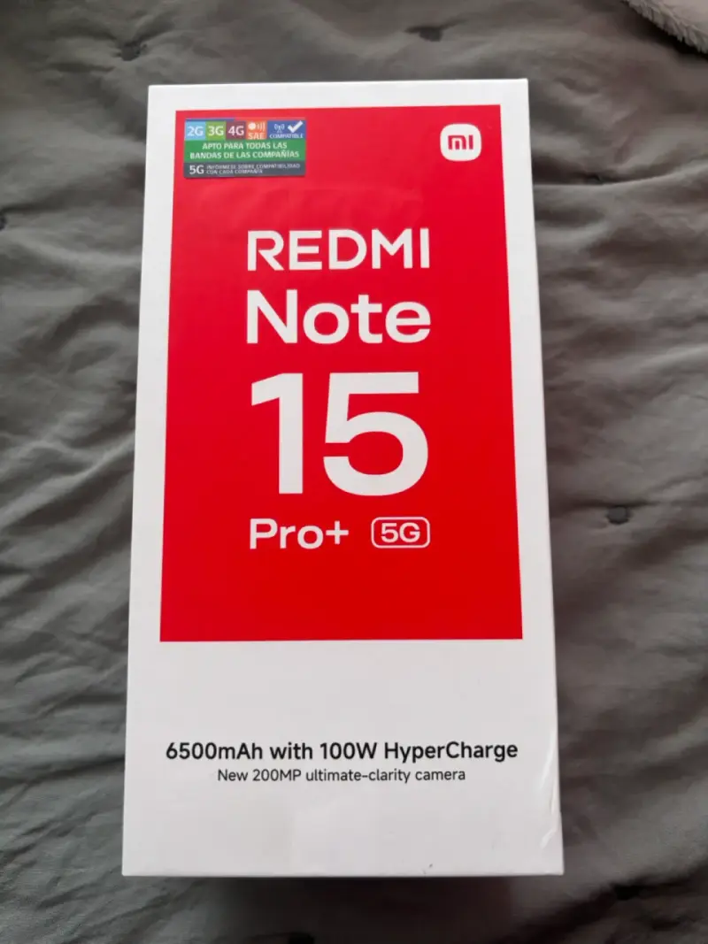 Smartphone Redmi Note 15 Pro+ 5G con Carga Rápida - 1