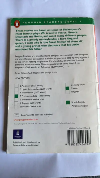 Libro Stories from Shakespeare Penguin Readers - miniatura 2