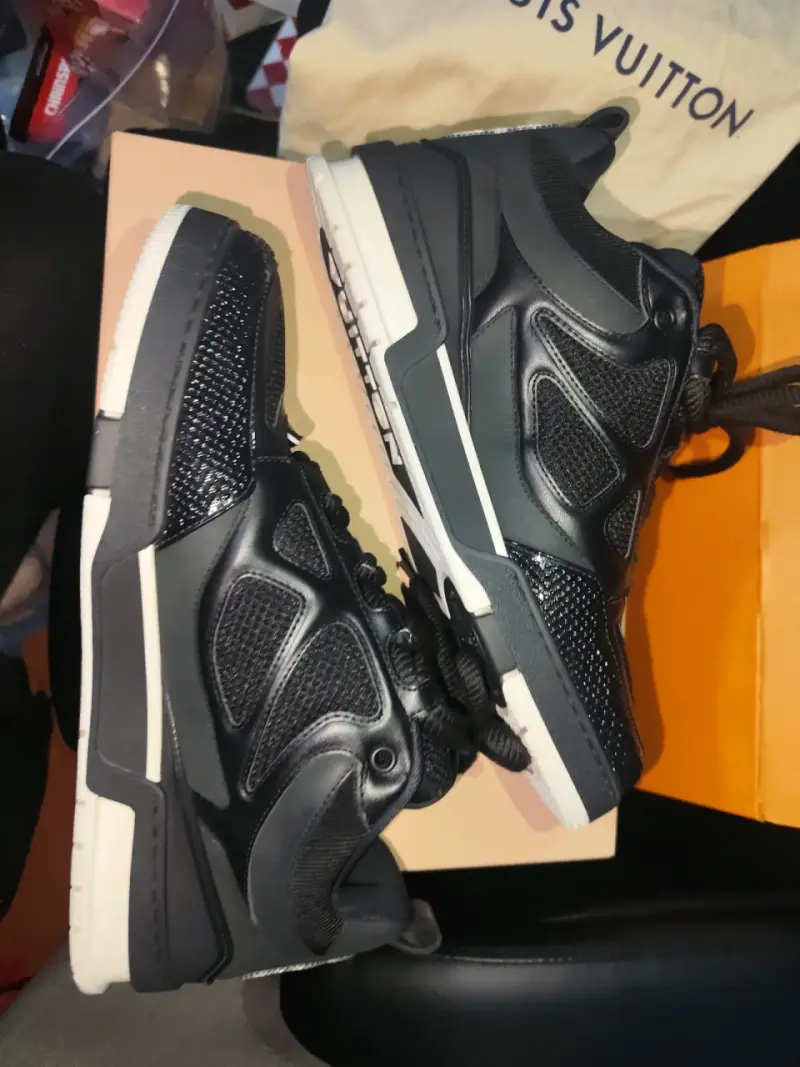 Zapatillas deportivas negras Louis Vuitton - 4