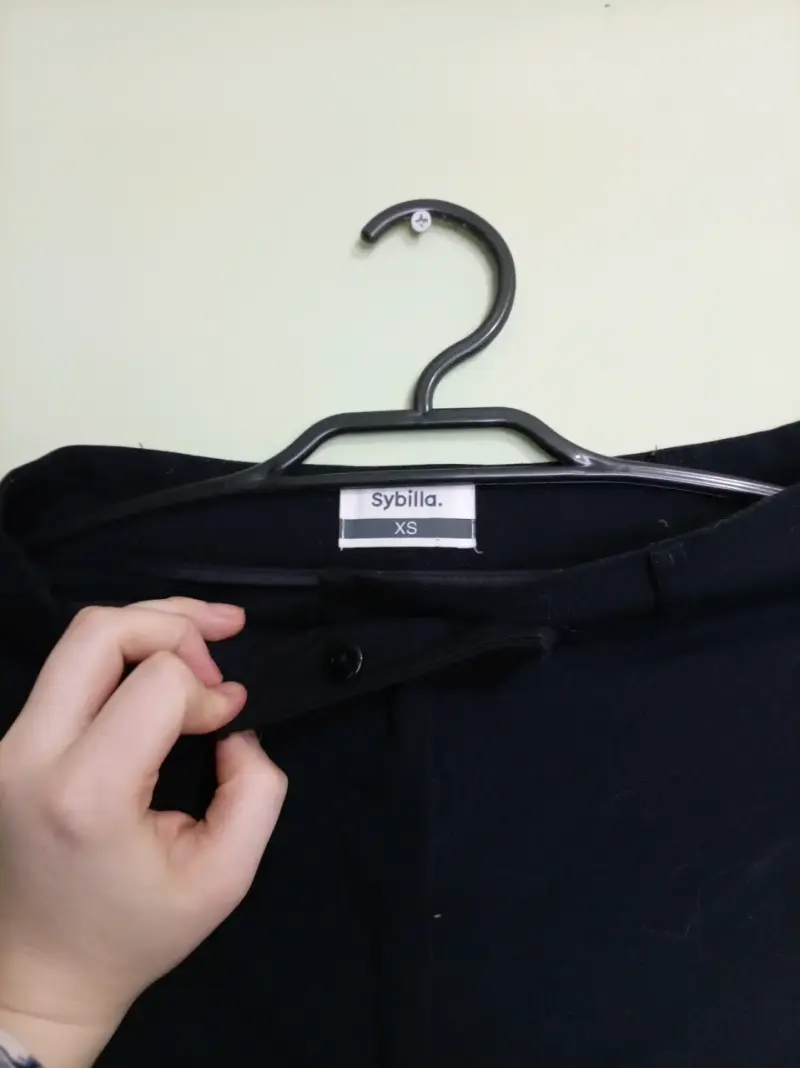 Pantalones negros Sybilla talla XS - 3