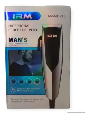 Máquina cortapelo eléctrica IRM con cable - 3