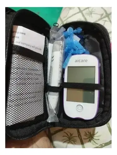 Glucómetro digital 5S con pantalla LCD - 3