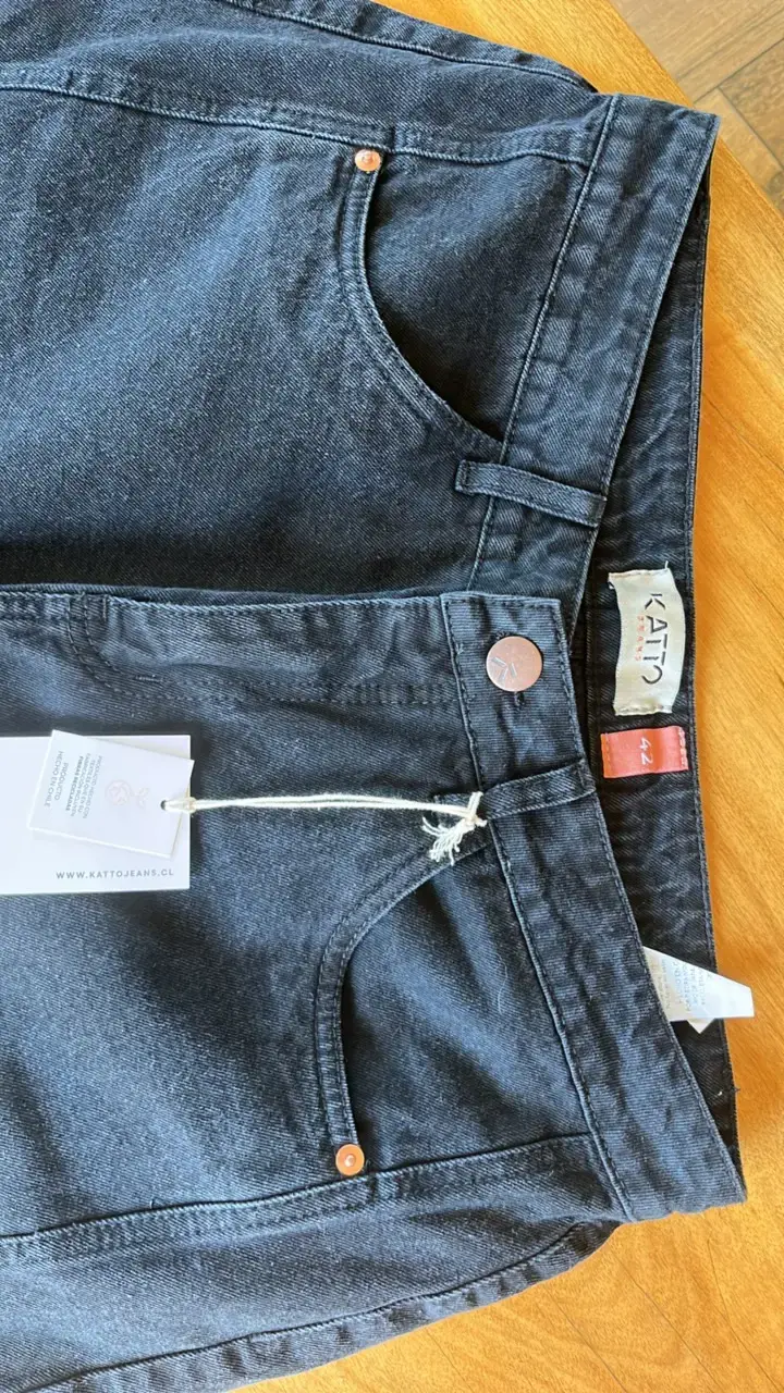 Jeans negro para mujer Katto - 1