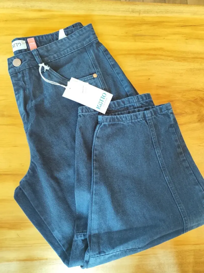 Jeans negro para mujer Katto - 3