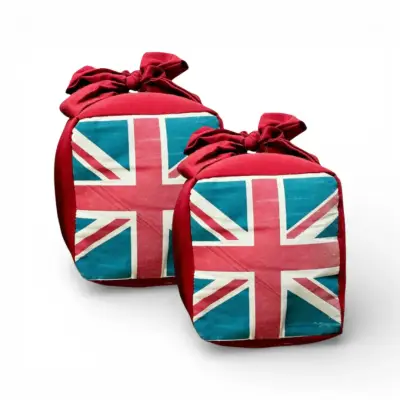 Par de topes de puerta con bandera británica - miniatura 3