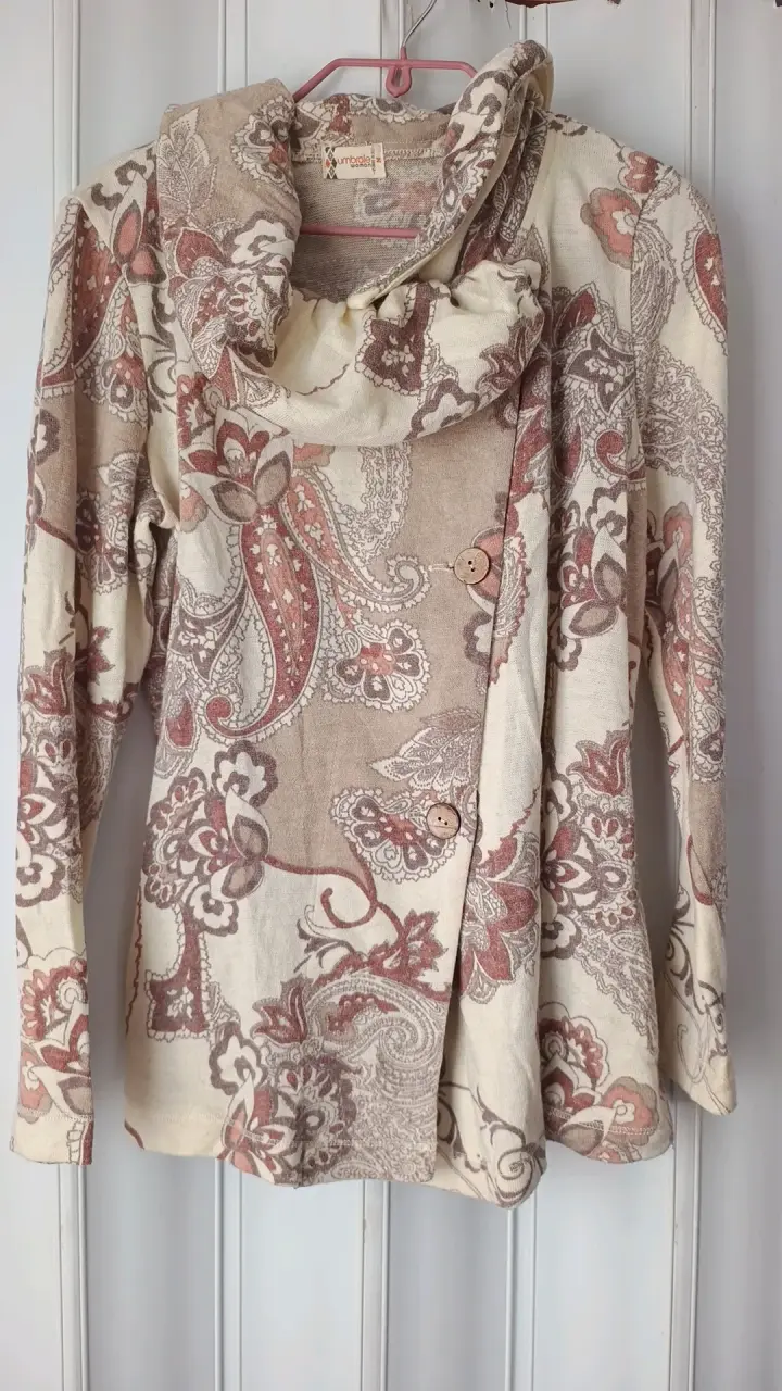 Poleron Umbrale Mujer Estampado Floral - 1