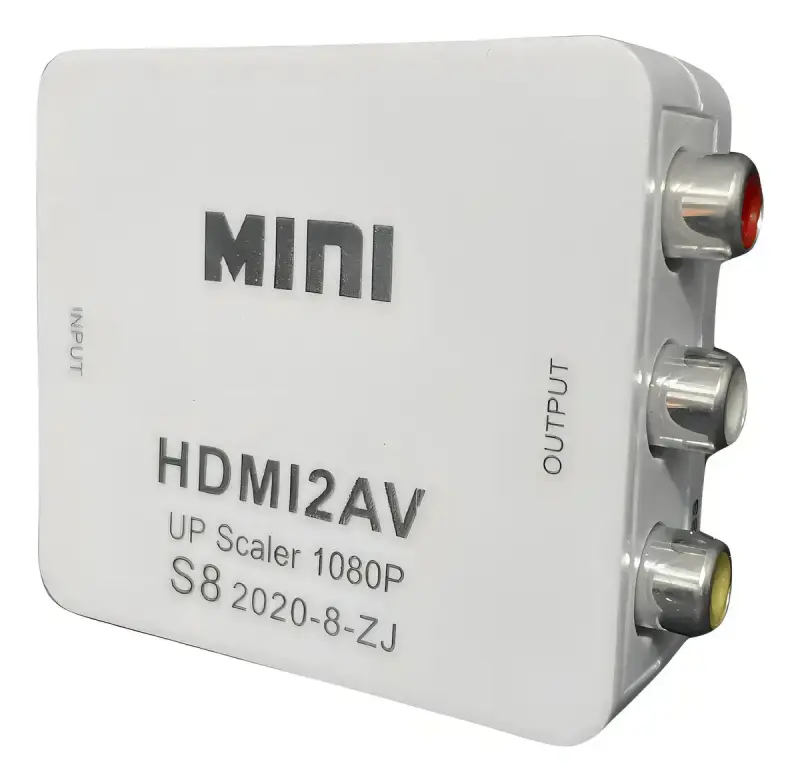 Convertidor Mini AV a HDMI 1080P - 1