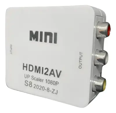 Convertidor Mini AV a HDMI 1080P - miniatura 1