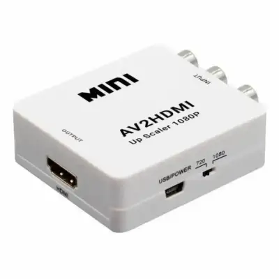 Convertidor Mini AV a HDMI 1080P - miniatura 2