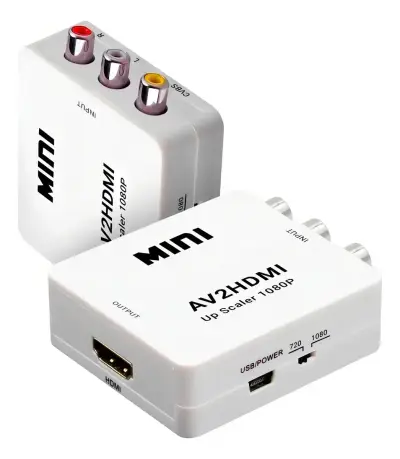 Convertidor Mini AV a HDMI 1080P - miniatura 4