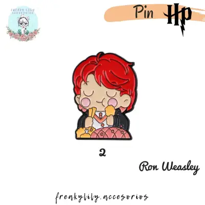 Set de 5 Pins Harry Potter Chibi - miniatura 3