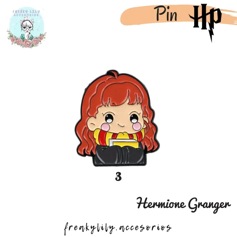 Set de 5 Pins Harry Potter Chibi - 4