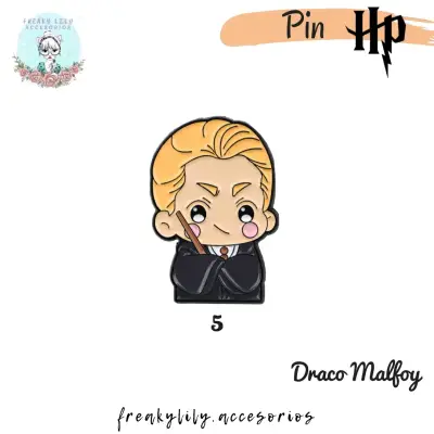 Set de 5 Pins Harry Potter Chibi - miniatura 6