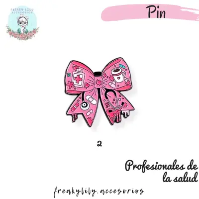 Pins de lazo para profesionales de la salud - miniatura 4