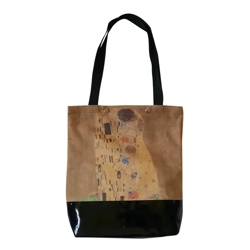 Bolso tote con diseño El Beso