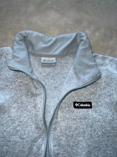 Polar Columbia gris con cierre medio - miniatura 2