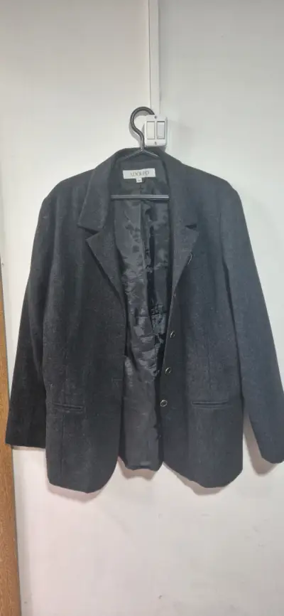 Blazer gris oscuro Adolfo para hombre - miniatura 1