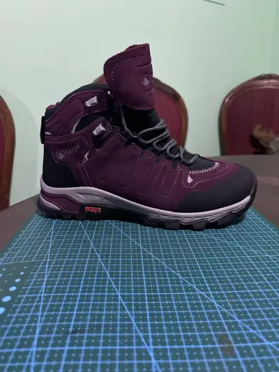 Botas de montaña impermeables  burdeos - miniatura 5