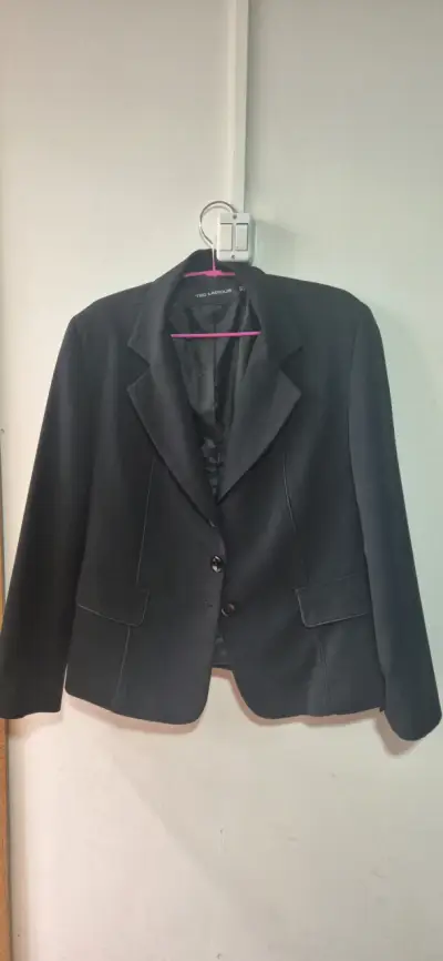 Blazer negro elegante Ted Lapidus para mujer - miniatura 1