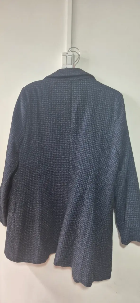 Abrigo azul Zibel para mujer talla XL - 2