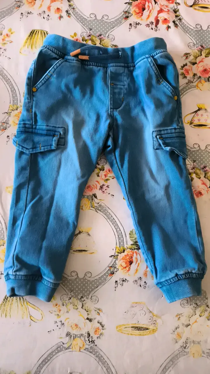 Pantalones de mezclilla azules para niño Pillin - 2