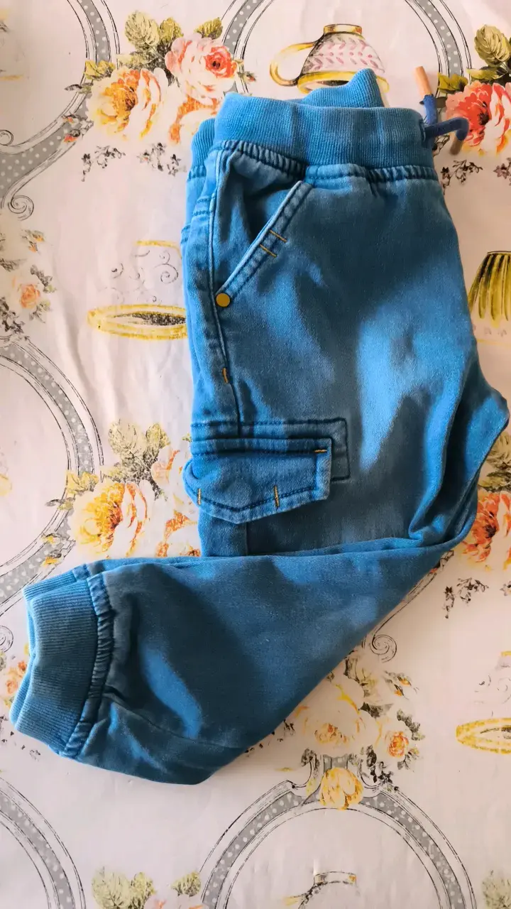 Pantalones de mezclilla azules para niño Pillin - 6
