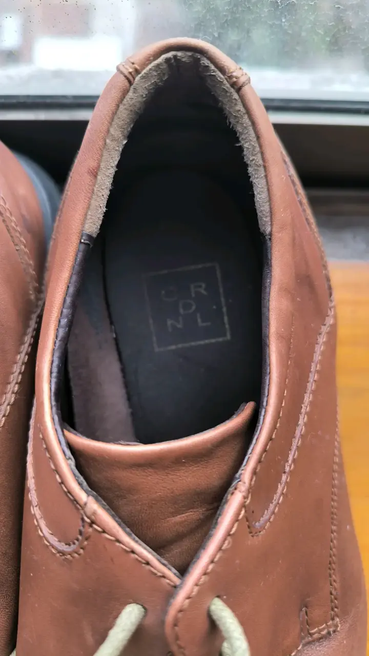 Zapatos de vestir marrones para hombre en buen estado - 3