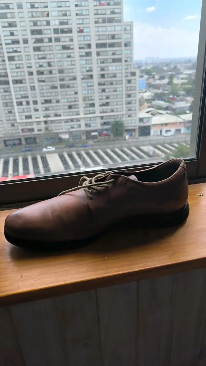 Zapatos de vestir marrones para hombre en buen estado - 6