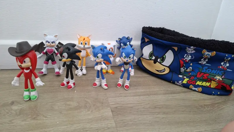 Set de figuras de acción Sonic y amigos