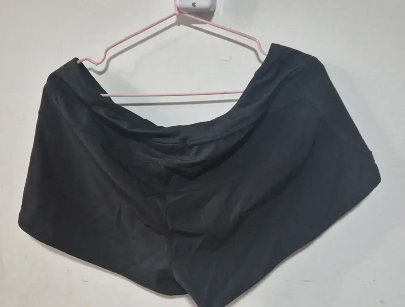 Short deportivo negro Kappa para mujer - 2