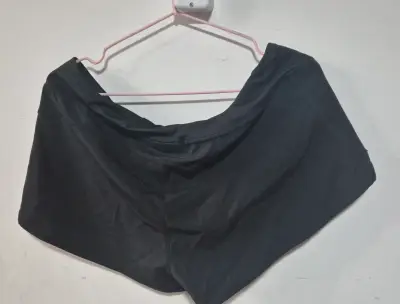Short deportivo negro Kappa para mujer - miniatura 2