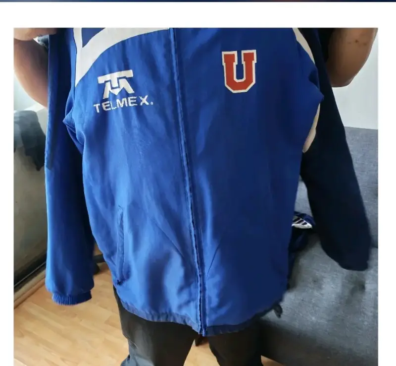 Chaqueta Azul Universidad de Chile Telmex
