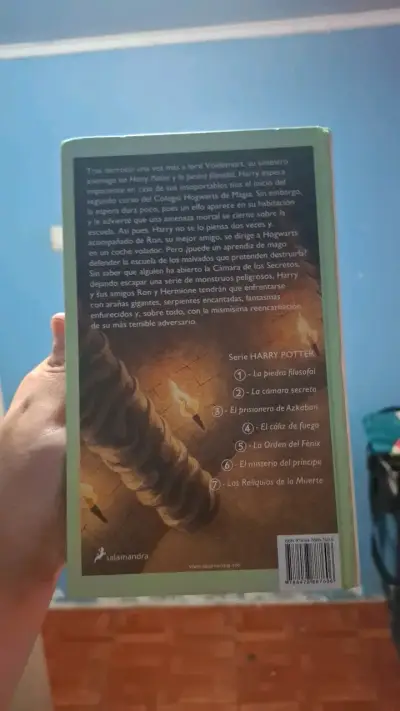 Libro Harry Potter y la Cámara Secreta de J.K. Rowling - miniatura 2