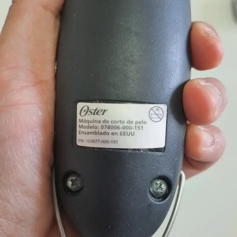 Máquina Oster A6 con cuchillo extra. - 5