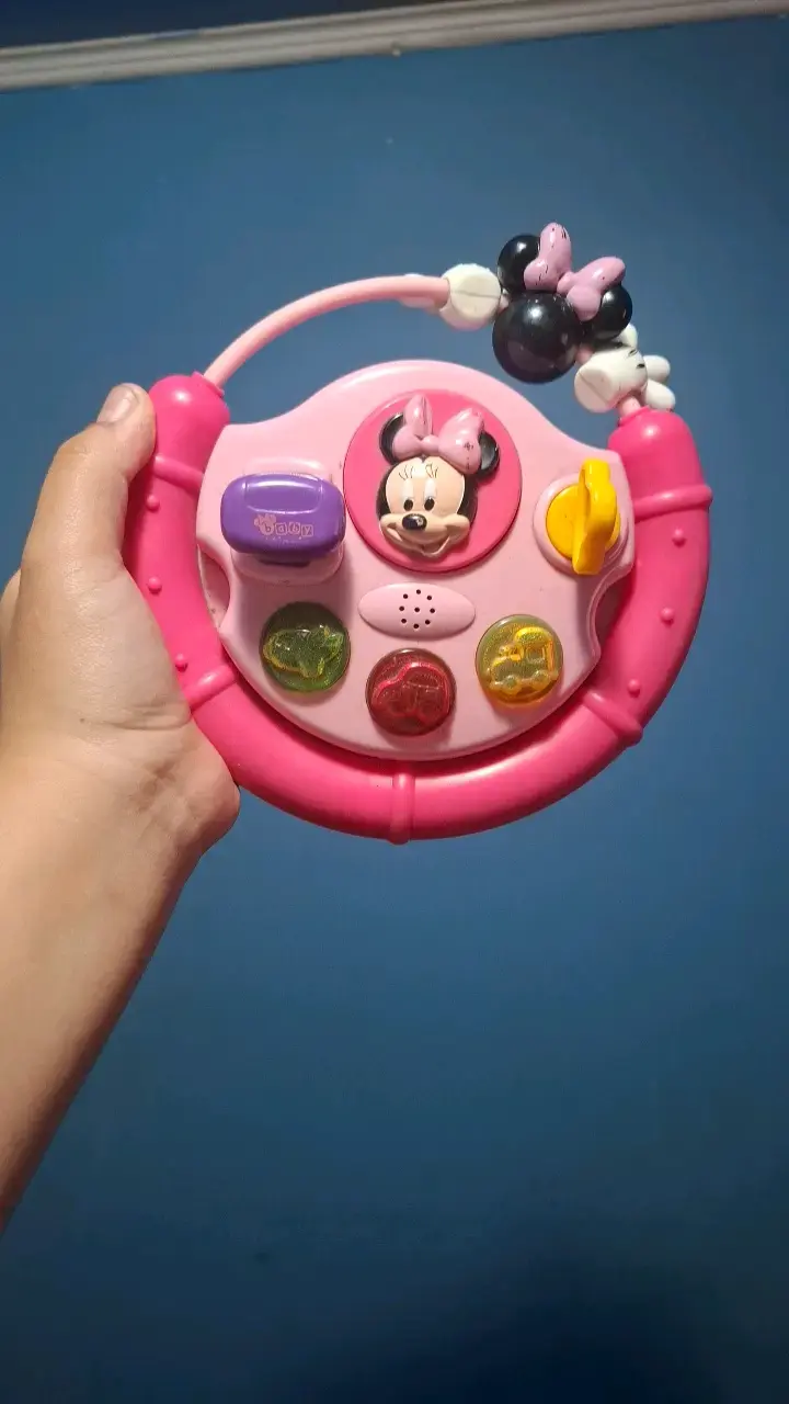 Juguete musical infantil Minnie Mouse rosa - 1