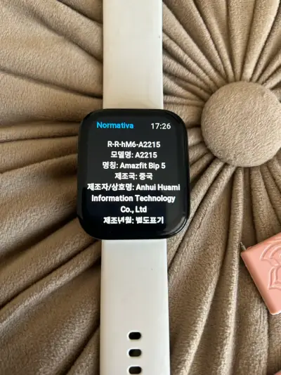 Smartwatch Amazfit Bip 5 con Correas Intercambiables - miniatura 4