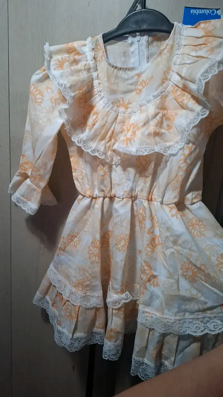 Vestido floral con encaje para mujer - 2