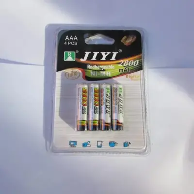 Pilas recargables AAA JIYI 2800mAh Ni-MH - miniatura 1