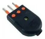 Adaptador de enchufe a clavija plana - 1