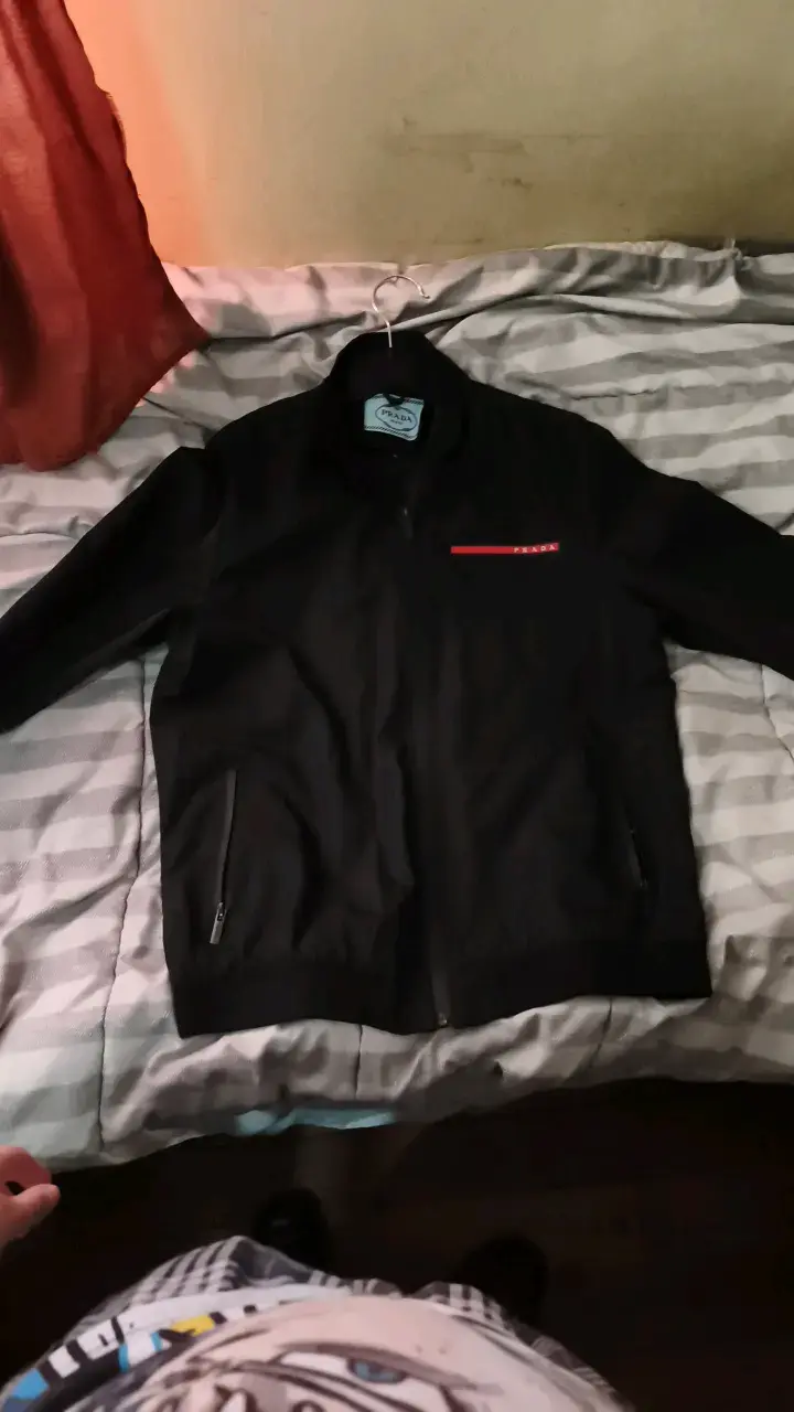 Chaqueta Negra Prada XL para Hombre - 1