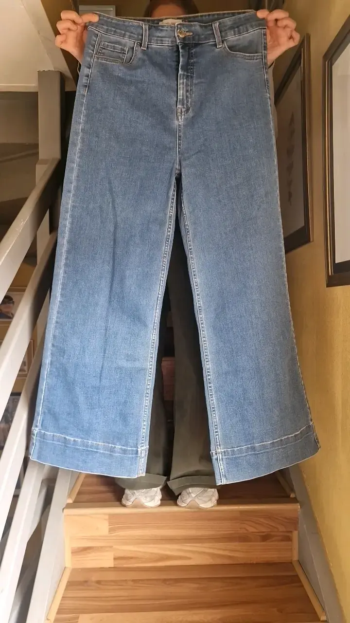 Jeans anchos de mezclilla Apology - 1